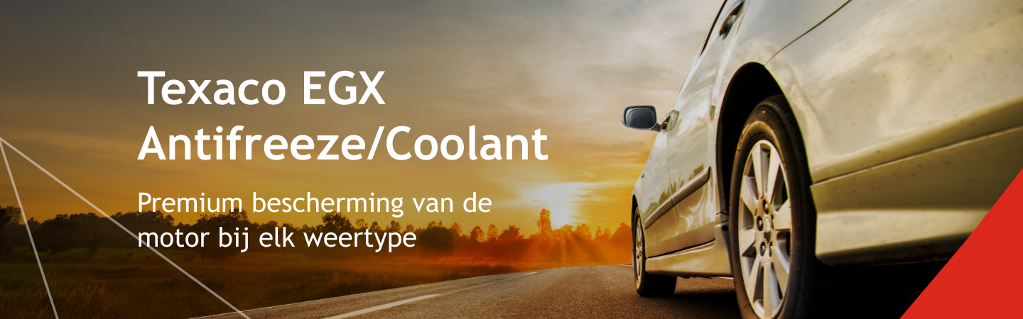 Texaco EGX Antifreeze/Coolant - Premium bescherming van de motor bij elk weertype 